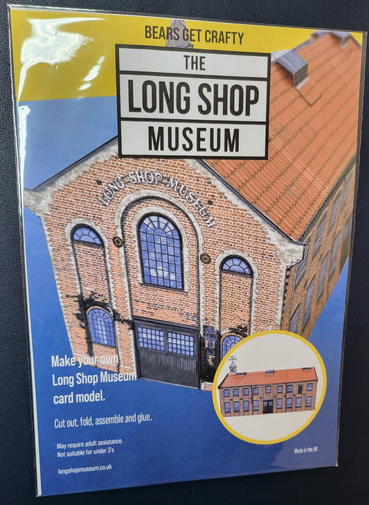 Long Shop Card Model